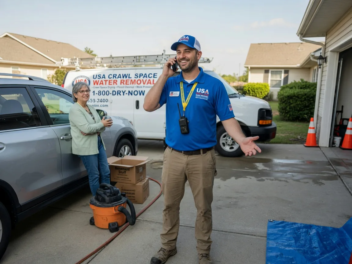 Crawl Space Water Removal Benson, NC FAQs